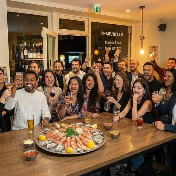 Repas de groupe - Le Cheval Blanc - restaurant LAMORLAYE