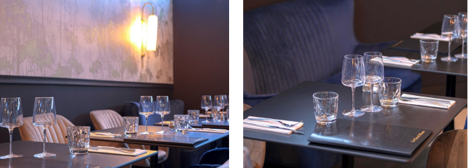 Le restaurant - Le Cheval Blanc - restaurant LAMORLAYE